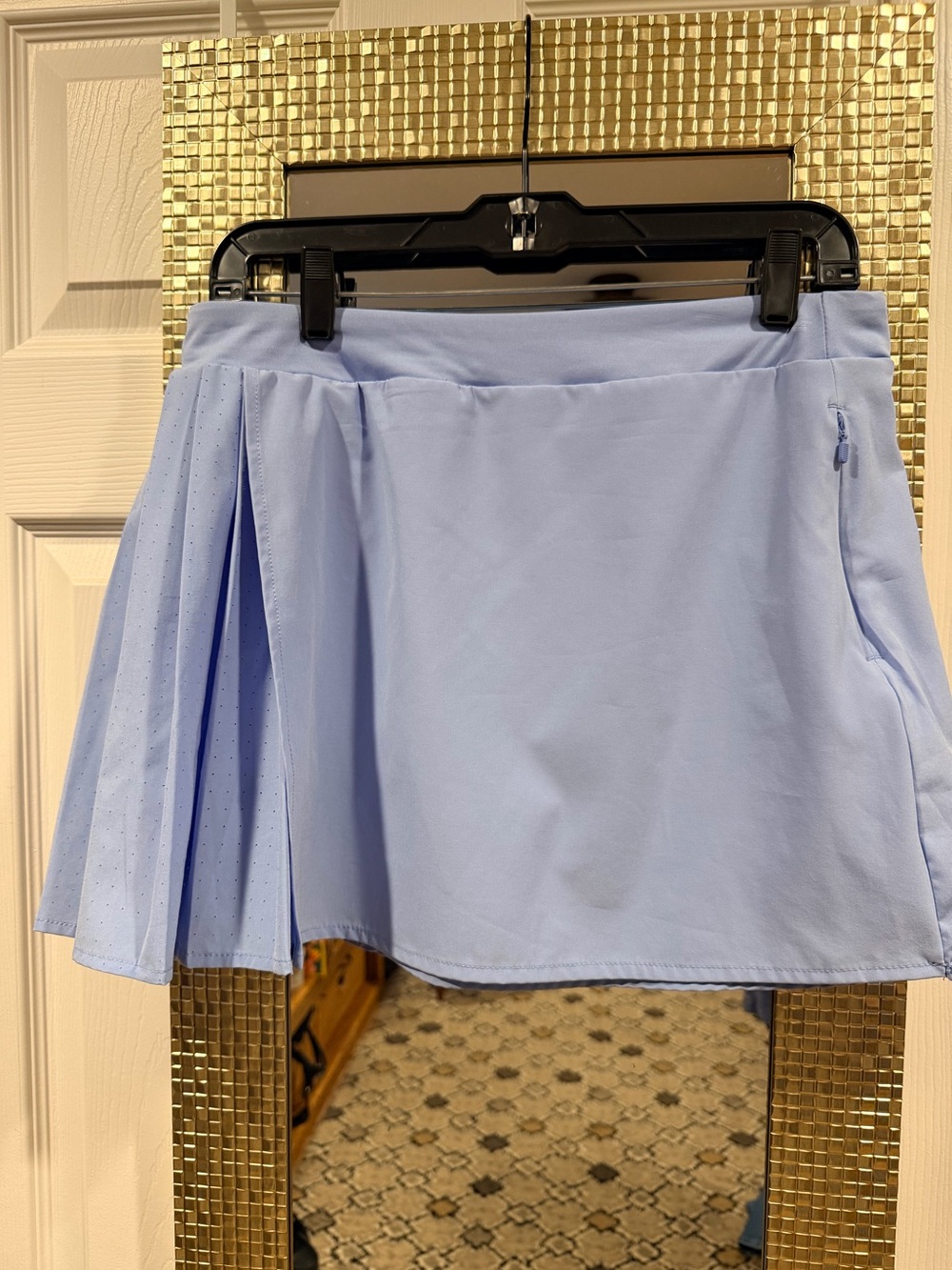 Avia Light Blue Athletic Pleated Skort